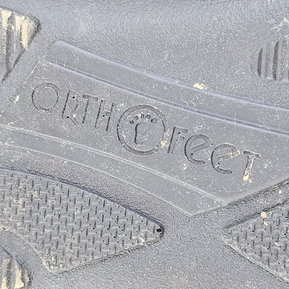 Orthofeet Women's Gray Strap Comfort Walking Slip On Shoes Size 9 Medium - Picture 7 of 12